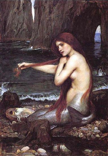 John William Waterhouse The Mermaid oil painting image